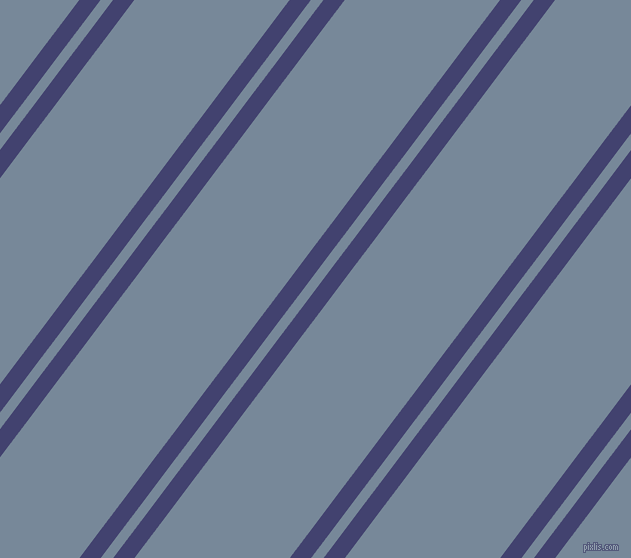 53 degree angle dual stripes lines, 17 pixel lines width, 10 and 124 pixel line spacing, dual two line striped seamless tileable