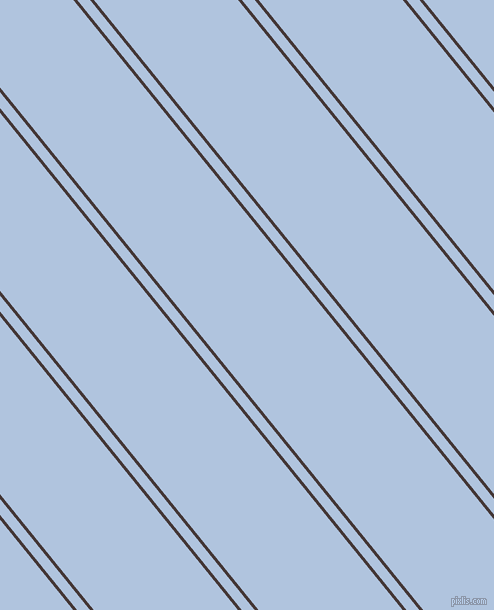 129 degree angles dual striped line, 3 pixel line width, 10 and 112 pixels line spacing, dual two line striped seamless tileable