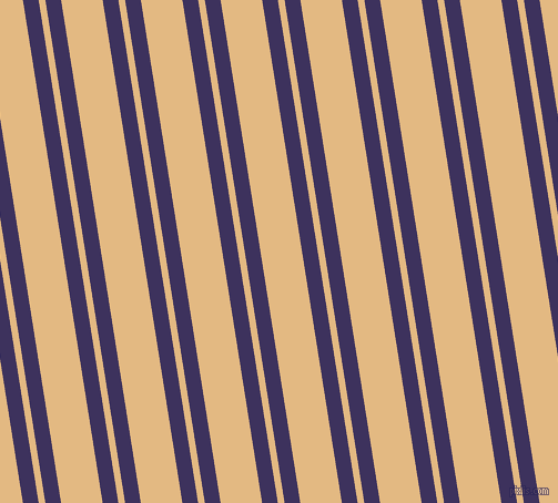 99 degree angle dual striped line, 14 pixel line width, 6 and 37 pixel line spacing, dual two line striped seamless tileable