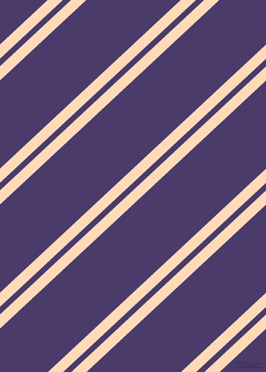 43 degree angle dual striped line, 15 pixel line width, 8 and 93 pixel line spacing, dual two line striped seamless tileable