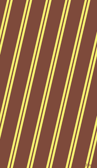 77 degree angles dual stripe line, 7 pixel line width, 4 and 44 pixels line spacing, dual two line striped seamless tileable