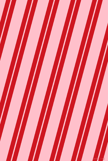 75 degree angle dual striped line, 14 pixel line width, 4 and 35 pixel line spacing, dual two line striped seamless tileable