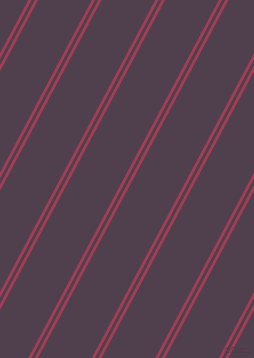 62 degree angle dual stripes lines, 4 pixel lines width, 4 and 67 pixel line spacing, dual two line striped seamless tileable