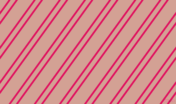 54 degree angle dual stripes lines, 6 pixel lines width, 14 and 43 pixel line spacing, dual two line striped seamless tileable