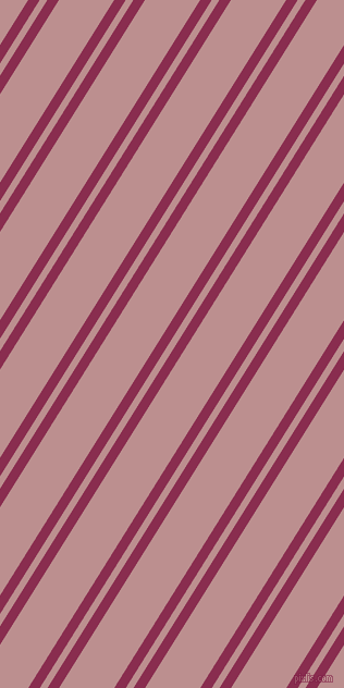 58 degree angles dual stripes lines, 9 pixel lines width, 6 and 43 pixels line spacing, dual two line striped seamless tileable