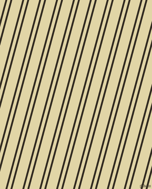 75 degree angles dual stripe lines, 6 pixel lines width, 10 and 32 pixels line spacing, dual two line striped seamless tileable