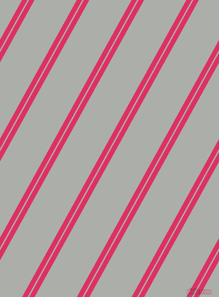 61 degree angle dual stripe lines, 7 pixel lines width, 2 and 54 pixel line spacing, dual two line striped seamless tileable