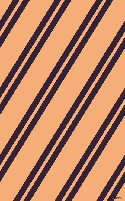 58 degree angles dual striped line, 19 pixel line width, 10 and 69 pixels line spacing, dual two line striped seamless tileable