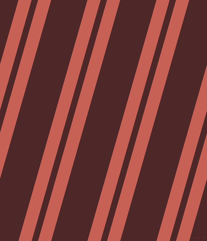 74 degree angle dual striped line, 41 pixel line width, 20 and 113 pixel line spacing, dual two line striped seamless tileable