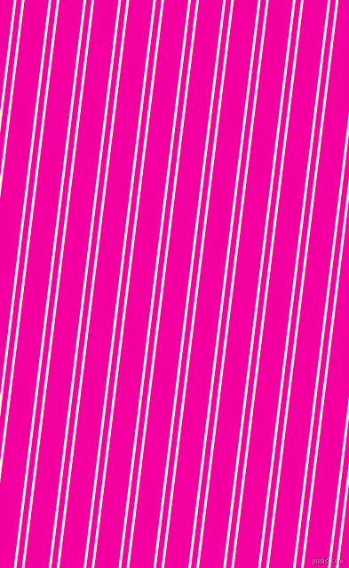 83 degree angles dual striped line, 3 pixel line width, 6 and 27 pixels line spacing, Antique White and Hollywood Cerise dual two line striped seamless tileable