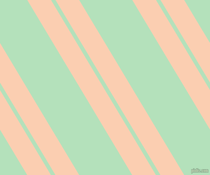 121 degree angle dual stripe line, 42 pixel line width, 8 and 94 pixel line spacing, Apricot and Fringy Flower dual two line striped seamless tileable
