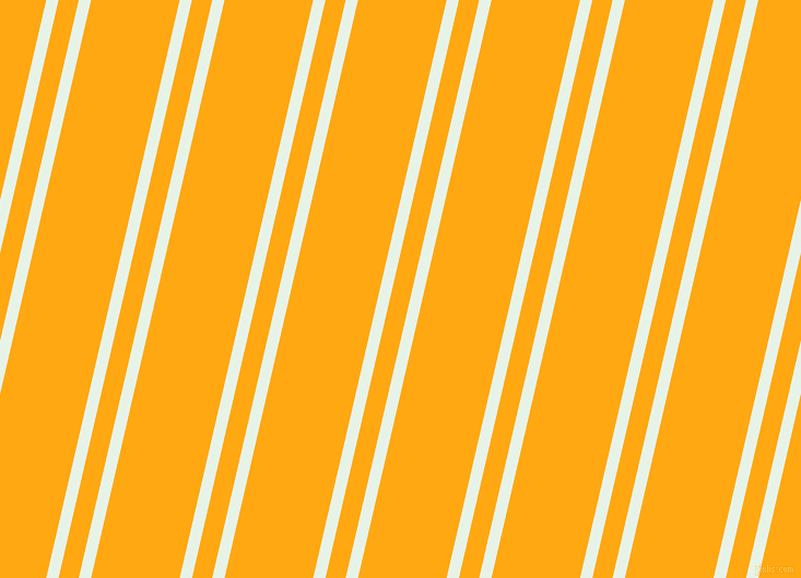 77 degree angles dual stripe line, 11 pixel line width, 18 and 79 pixels line spacing, Aqua Spring and Dark Tangerine dual two line striped seamless tileable