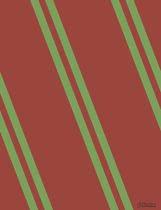 111 degree angle dual striped line, 15 pixel line width, 12 and 105 pixel line spacing, Asparagus and Cognac dual two line striped seamless tileable