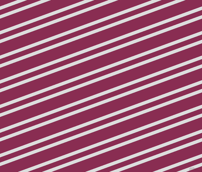 20 degree angle dual stripes line, 11 pixel line width, 16 and 38 pixel line spacing, Athens Grey and Rose Bud Cherry dual two line striped seamless tileable
