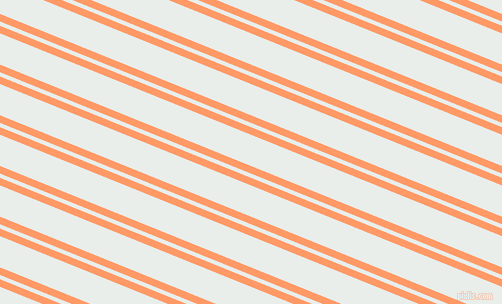 158 degree angle dual stripe line, 7 pixel line width, 4 and 29 pixel line spacing, Atomic Tangerine and Lily White dual two line striped seamless tileable
