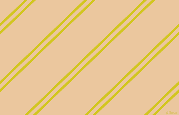 44 degree angles dual striped lines, 8 pixel lines width, 12 and 116 pixels line spacing, Barberry and New Tan dual two line striped seamless tileable