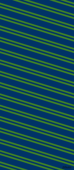 163 degree angle dual stripe lines, 7 pixel lines width, 6 and 25 pixel line spacing, Bilbao and Prussian Blue dual two line striped seamless tileable