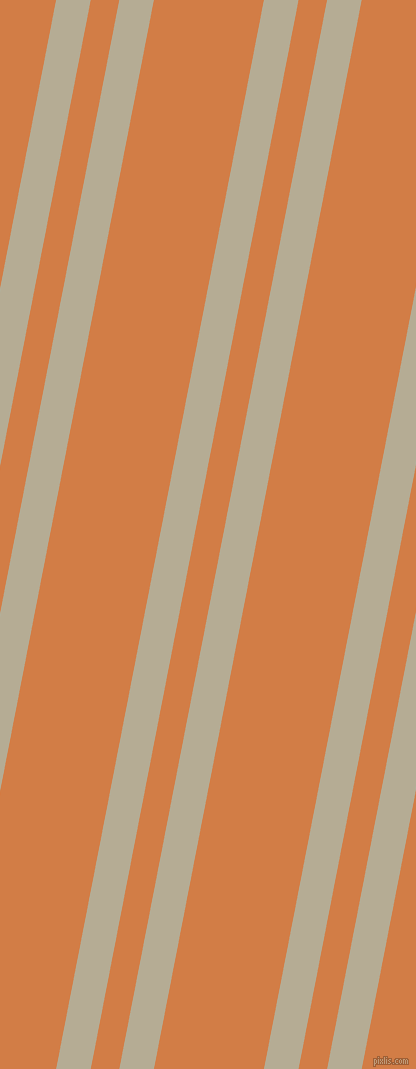 79 degree angle dual stripes line, 34 pixel line width, 28 and 108 pixel line spacing, Bison Hide and Raw Sienna dual two line striped seamless tileable