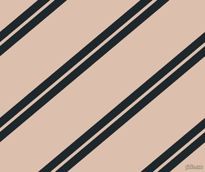 40 degree angle dual striped line, 16 pixel line width, 6 and 96 pixel line spacing, Black Pearl and Just Right dual two line striped seamless tileable