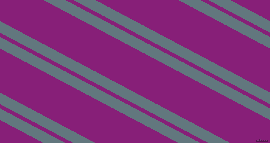 152 degree angles dual striped lines, 33 pixel lines width, 12 and 125 pixels line spacing, Blue Bayoux and Dark Purple dual two line striped seamless tileable