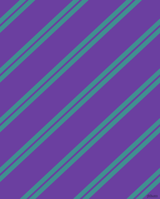 43 degree angle dual stripe line, 15 pixel line width, 6 and 87 pixel line spacing, Blue Chill and Royal Purple dual two line striped seamless tileable