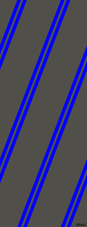 69 degree angle dual striped line, 13 pixel line width, 8 and 121 pixel line spacing, Blue and Dune dual two line striped seamless tileable