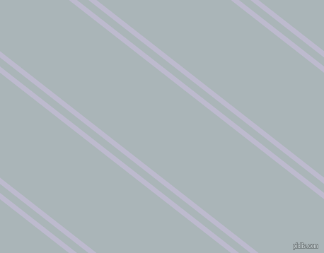 142 degree angle dual stripe lines, 7 pixel lines width, 10 and 117 pixel line spacing, Blue Haze and Casper dual two line striped seamless tileable