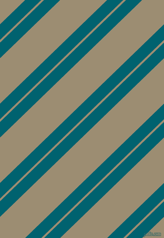 44 degree angle dual stripe line, 23 pixel line width, 4 and 67 pixel line spacing, Blue Lagoon and Pale Oyster dual two line striped seamless tileable