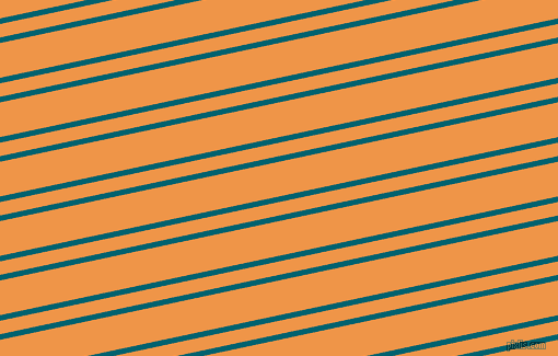 12 degree angle dual stripes line, 5 pixel line width, 12 and 31 pixel line spacingBlue Lagoon and Sea Buckthorn dual two line striped seamless tileable