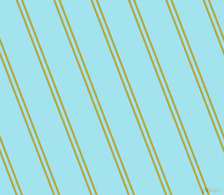 111 degree angles dual striped lines, 4 pixel lines width, 6 and 57 pixels line spacing, Brass and Blizzard Blue dual two line striped seamless tileable