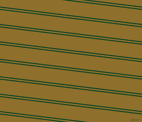 173 degree angles dual striped lines, 4 pixel lines width, 6 and 59 pixels line spacing, British Racing Green and Corn Harvest dual two line striped seamless tileable