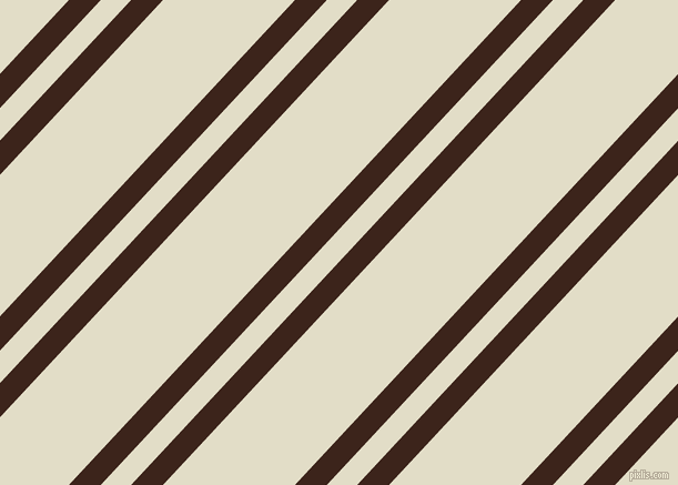 47 degree angles dual striped lines, 21 pixel lines width, 20 and 87 pixels line spacing, Brown Pod and Travertine dual two line striped seamless tileable