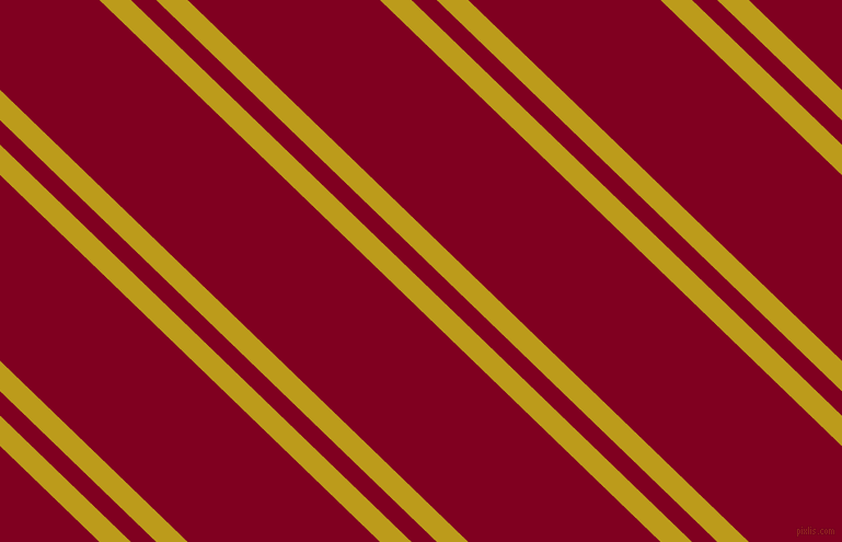 136 degree angle dual stripes lines, 20 pixel lines width, 16 and 122 pixel line spacing, Buddha Gold and Burgundy dual two line striped seamless tileable