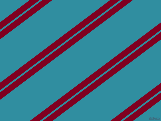37 degree angles dual striped line, 21 pixel line width, 6 and 122 pixels line spacing, Burgundy and Scooter dual two line striped seamless tileable