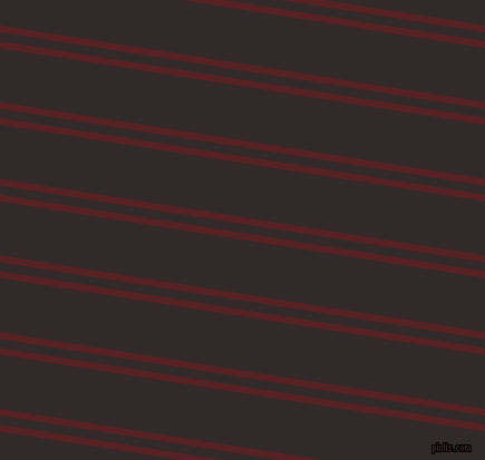 171 degree angle dual stripes line, 6 pixel line width, 8 and 48 pixel line spacing, Burnt Crimson and Livid Brown dual two line striped seamless tileable