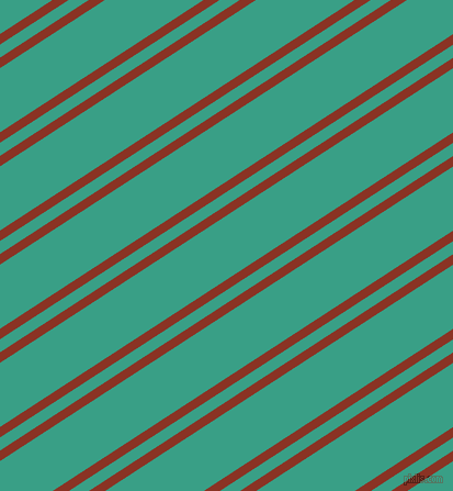 33 degree angle dual stripe line, 8 pixel line width, 10 and 49 pixel line spacing, Burnt Umber and Gossamer dual two line striped seamless tileable