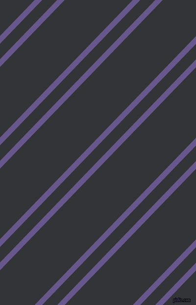 46 degree angles dual striped lines, 11 pixel lines width, 22 and 100 pixels line spacing, Butterfly Bush and Ebony Clay dual two line striped seamless tileable