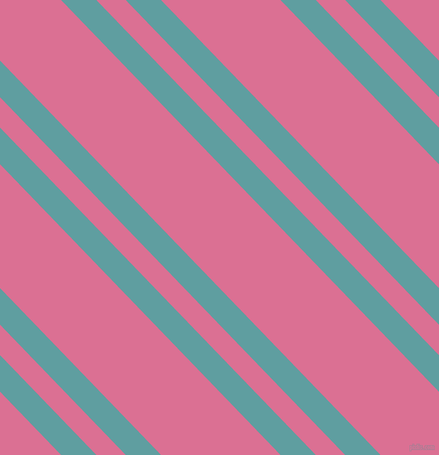 134 degree angle dual stripes lines, 36 pixel lines width, 30 and 122 pixel line spacing, Cadet Blue and Pale Violet Red dual two line striped seamless tileable