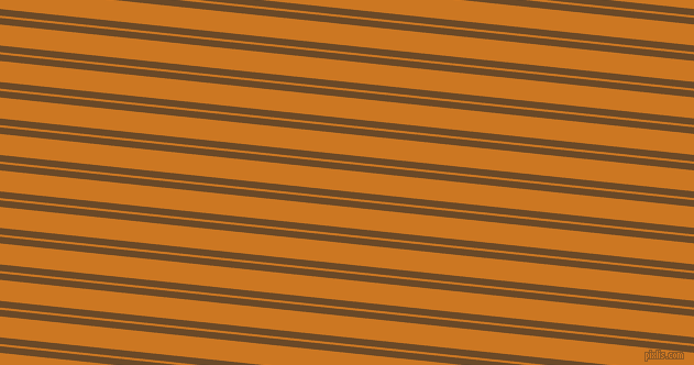 174 degree angle dual striped lines, 6 pixel lines width, 2 and 19 pixel line spacing, Cafe Royale and Ochre dual two line striped seamless tileable