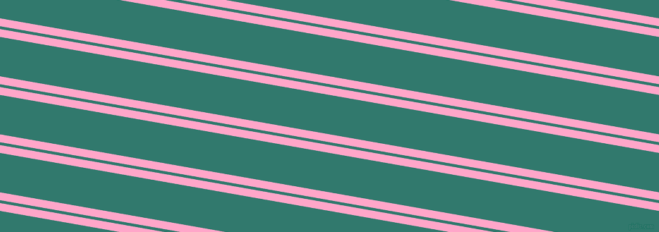 170 degree angles dual stripe lines, 11 pixel lines width, 4 and 55 pixels line spacing, Carnation Pink and Genoa dual two line striped seamless tileable