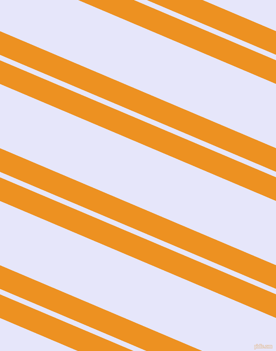 157 degree angles dual striped lines, 43 pixel lines width, 10 and 117 pixels line spacing, Carrot Orange and Lavender dual two line striped seamless tileable