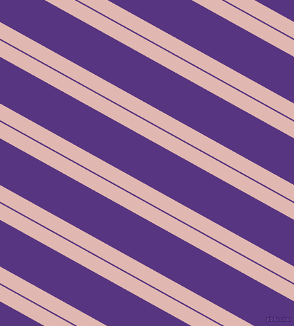 151 degree angle dual stripe line, 21 pixel line width, 2 and 59 pixel line spacing, Cavern Pink and Kingfisher Daisy dual two line striped seamless tileable