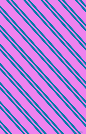 132 degree angles dual striped lines, 7 pixel lines width, 6 and 32 pixels line spacing, Cerulean and Violet dual two line striped seamless tileable
