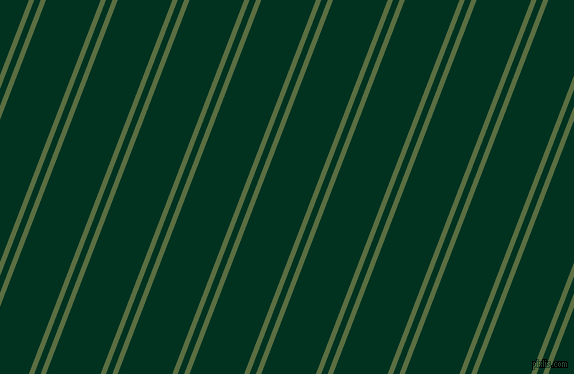 69 degree angle dual striped lines, 5 pixel lines width, 6 and 51 pixel line spacing, Chalet Green and Dark Green dual two line striped seamless tileable
