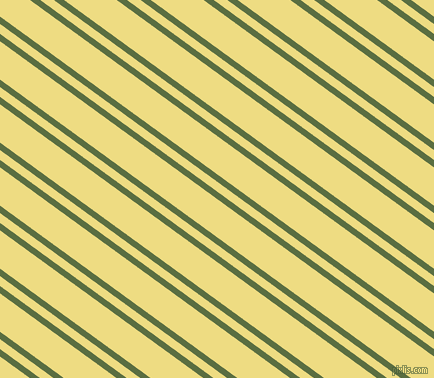144 degree angle dual stripe line, 6 pixel line width, 8 and 31 pixel line spacing, Chalet Green and Flax dual two line striped seamless tileable