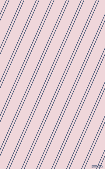 66 degree angles dual stripes line, 2 pixel line width, 6 and 35 pixels line spacing, Chambray and Pale Rose dual two line striped seamless tileable