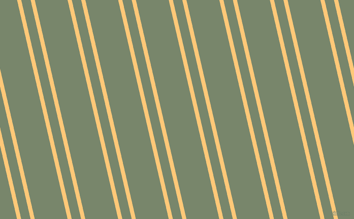 103 degree angles dual stripe lines, 8 pixel lines width, 18 and 63 pixels line spacing, Chardonnay and Camouflage Green dual two line striped seamless tileable