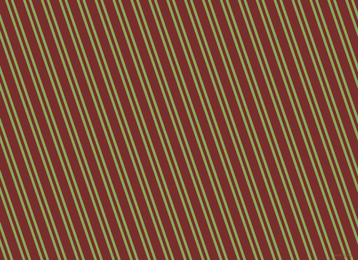 109 degree angle dual stripe line, 5 pixel line width, 6 and 18 pixel line spacing, Chelsea Cucumber and Lusty dual two line striped seamless tileable