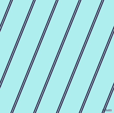 68 degree angle dual striped lines, 4 pixel lines width, 2 and 72 pixel line spacing, Cherry Pie and Pale Turquoise dual two line striped seamless tileable