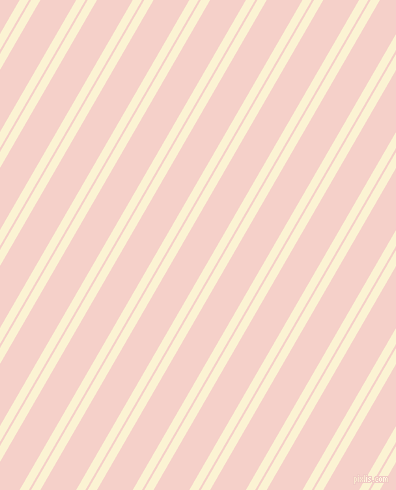 60 degree angles dual stripes lines, 8 pixel lines width, 2 and 31 pixels line spacing, China Ivory and Coral Candy dual two line striped seamless tileable